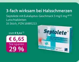 Mea Septolete septolete mit eukalyptus-geschmack Angebot