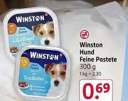Rossmann Winston feine pastete mit geflügel & rind Angebot