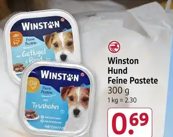 Rossmann Winston feine pastete mit geflügel & rind Angebot