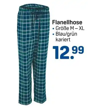 Rossmann Flanellhose Angebot