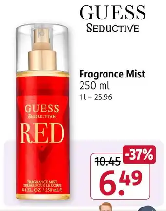 Rossmann Guess seductive red fragrance mist Angebot