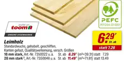 toom Baumarkt Toom leimholz Angebot
