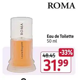 Rossmann Roma eau de toilette Angebot