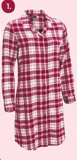 Rossmann Karo-flanell-nachthemd Angebot