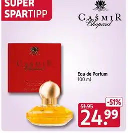 Rossmann Chopard casmir eau de parfum Angebot
