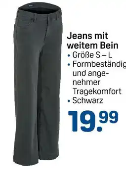 Rossmann Jeans mit weitem bein Angebot