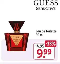 Rossmann Guess seductive red eau de toilette Angebot