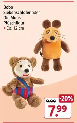 Rossmann Bobo siebenschläfer plüschfigur Angebot