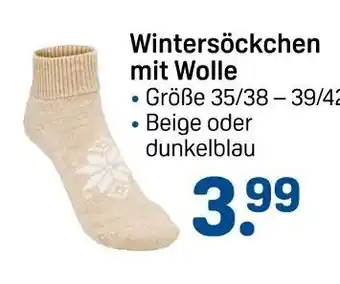 Rossmann Wintersöckchen mit wolle Angebot