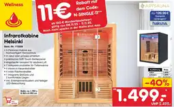 Netto Marken-Discount Artsauna infrarotkabine helsinki natur Angebot