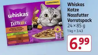 Rossmann Whiskas tastymix country collection Angebot