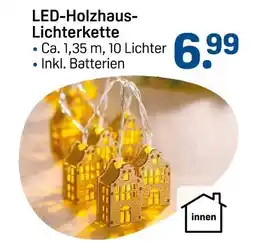 Rossmann Led-holzhaus-lichterkette Angebot