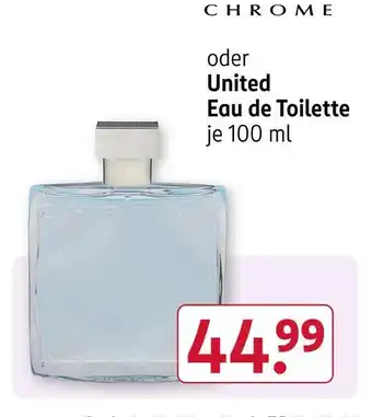 Rossmann Chrome chrome eau de toilette Angebot