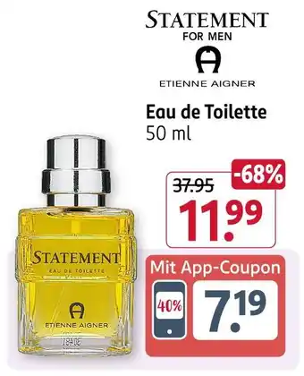 Etienne aigner statement eau de toilette