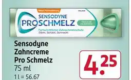 Rossmann Sensodyne zahncreme pro schmelz Angebot