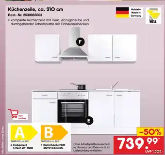 Netto Marken-Discount Flex well küchenzeile Angebot