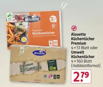 Rossmann Alouette premium küchentücher Angebot
