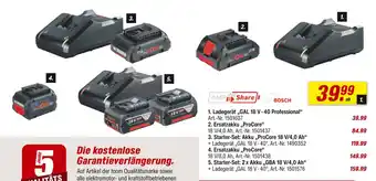 toom Baumarkt Bosch ladegerät gal 18 v - 40 professional Angebot