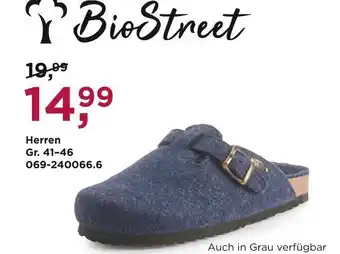 Reno Biostreet herren hausschuhe Angebot
