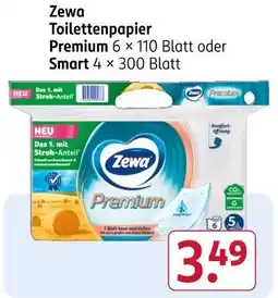 Rossmann Zewa premium toilettenpapier Angebot