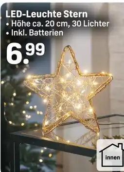 Rossmann Led-leuchte stern Angebot
