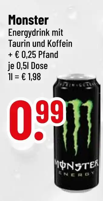 trinkgut Monster energydrink Angebot