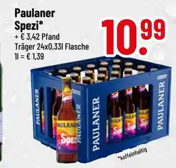 trinkgut Paulaner spezi Angebot