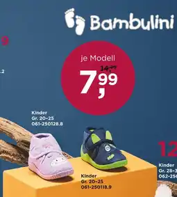 Reno Bambulini kinderschuhe Angebot