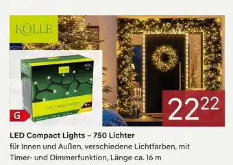 Pflanzen Kölle Kölle led compact lights – 750 lichter Angebot