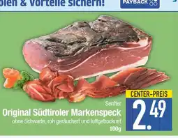 Edeka Senfter original südtiroler markenspeck Angebot