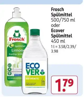 Rossmann Frosch spülmittel limone Angebot