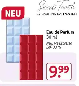Rossmann Sweet tooth by sabrina carpenter me espresso Angebot
