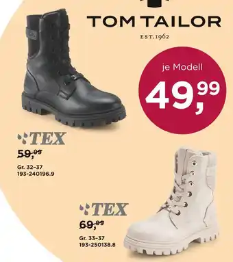 Reno Tom tailor damenstiefel schwarz Angebot