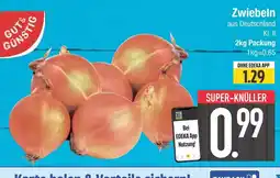 Edeka Gut & günstig zwiebeln Angebot