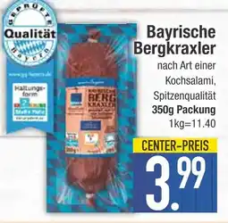 Edeka Bayrische bergkraxler Angebot