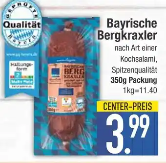Edeka Bayrische bergkraxler Angebot