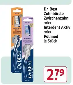 Rossmann Dr. best zahnbürste zwischenzahn Angebot