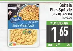 Edeka Settele eier-spätzle Angebot