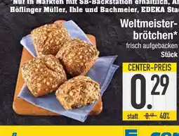 Edeka Weltmeisterbrötchen Angebot
