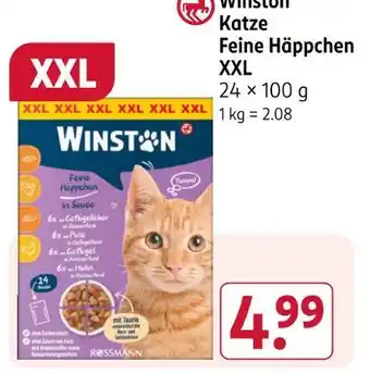 Rossmann Winston katze feine häppchen xxl Angebot