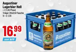 trinkgut Augustiner lagerbier hell Angebot