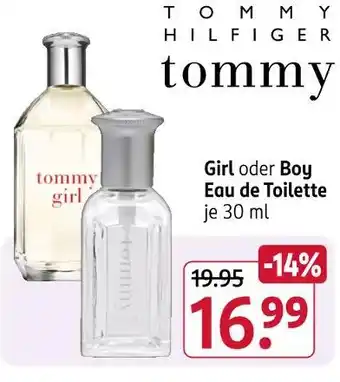 Rossmann Tommy hilfiger tommy girl eau de toilette Angebot