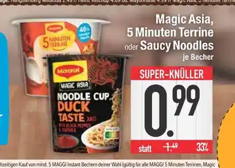 Edeka Maggi magic asia, 5 minuten terrine Angebot
