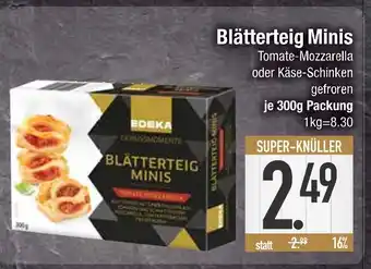 Edeka Edeka blätterteig minis tomate-mozzarella Angebot