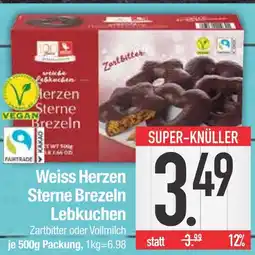 Edeka Weiss herzen sterne brezeln lebkuchen Angebot