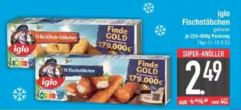 Edeka Iglo 13 backfisch-stäbchen Angebot