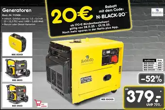 Netto Marken-Discount Generatoren bge-2000i Angebot