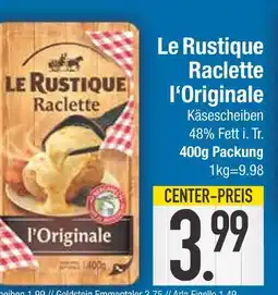 Edeka Le rustique raclette l'originale Angebot