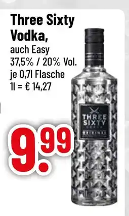 trinkgut Three sixty vodka Angebot