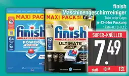 Edeka Finish maschinengeschirrreiniger tabs power classic Angebot